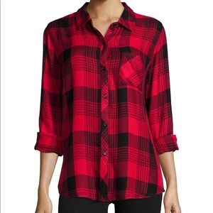 Rails Red & Black Plaid Shirt
